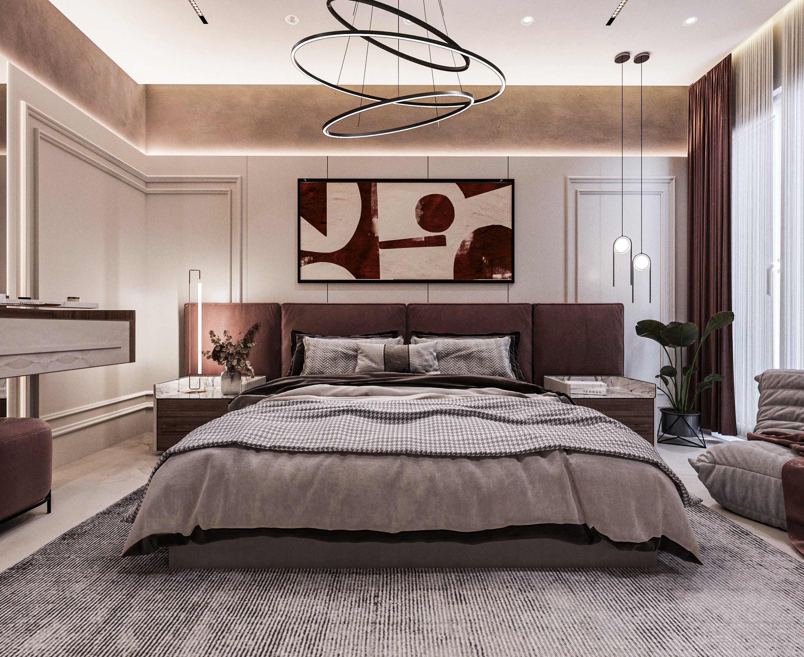 Transitional Master Suite